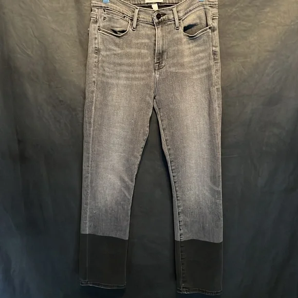 Frame LeHigh Straight Sleepy Hollow Two-Tone Jeans              *All jeans BOGO* - Picture 14 of 16